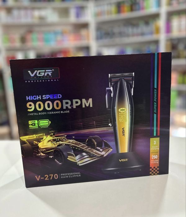 Нова професионална машинка за подстригване vgr