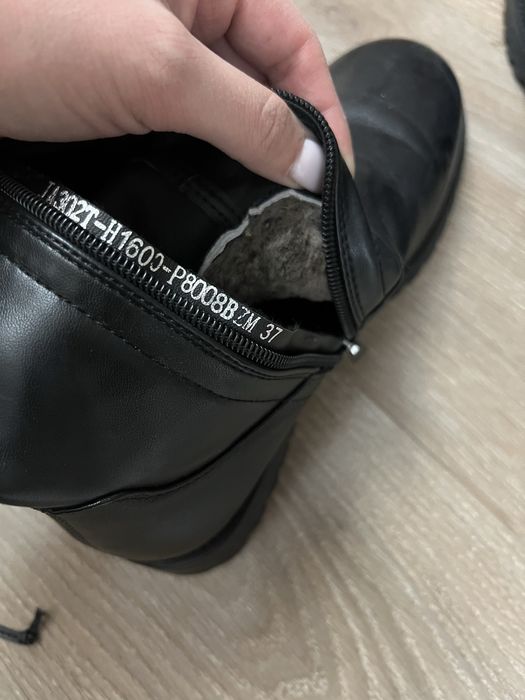 Продам ботфорты кожзам