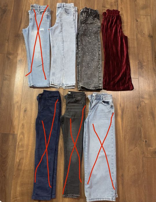 Pantaloni blugi 7 8 ani