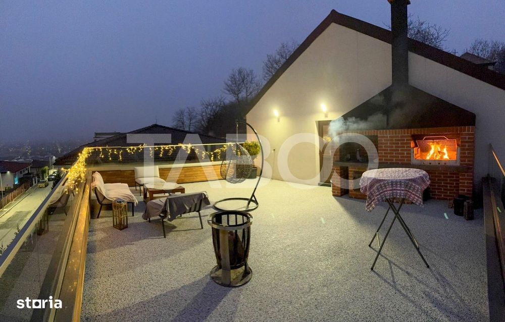 Apartament de vanzare in vila cu terasa generoasa in Gruia