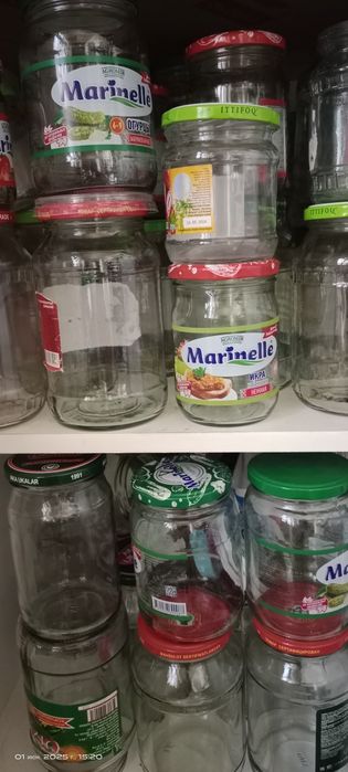 Банки стеклянные