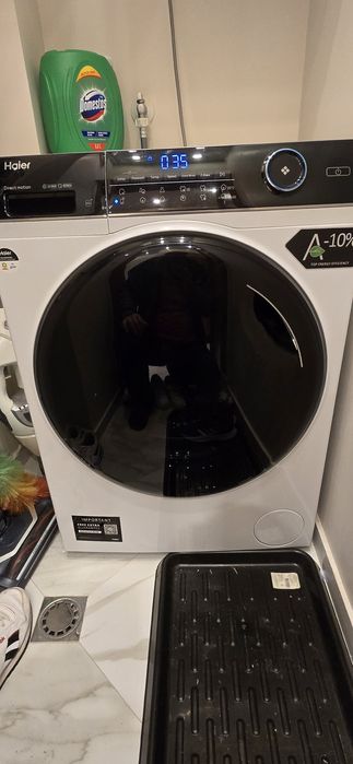 Пералня HAIER HW90-B14959 EU 9.0 kg, 1400 об/min Direct Motion
Код: