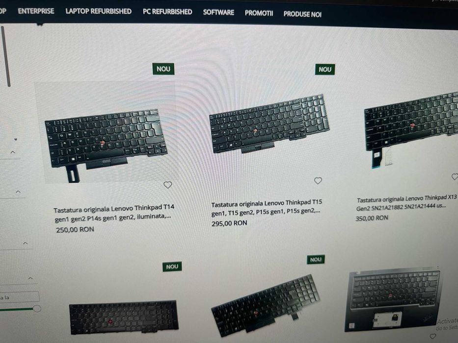 afacere magazin online cu stoc inclus componente accesorii laptop 1000 produse cu doar 53ron tva inclus/bucata posib transport factura tva inclus