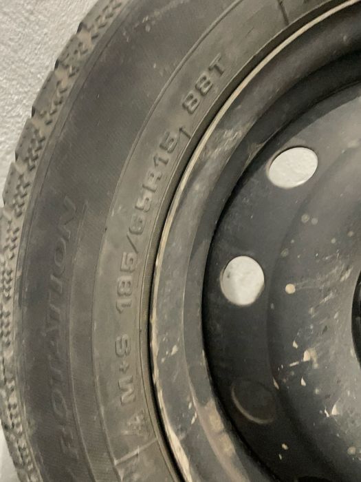 Anvelope cu jante tabla 185/65/15