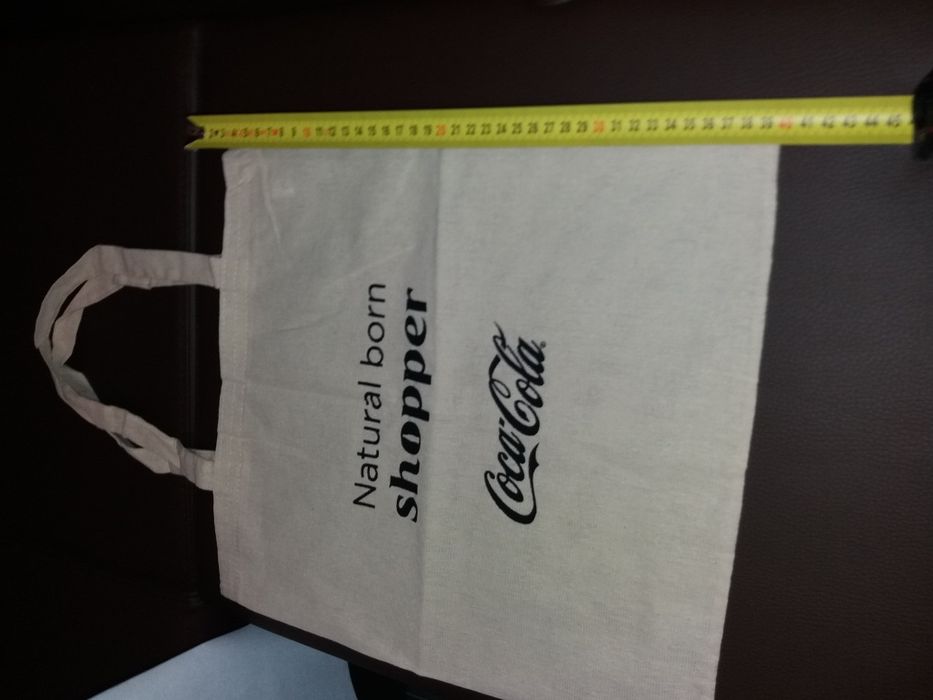 Sacoșe bumbac coca-cola (Set 6 bucati)