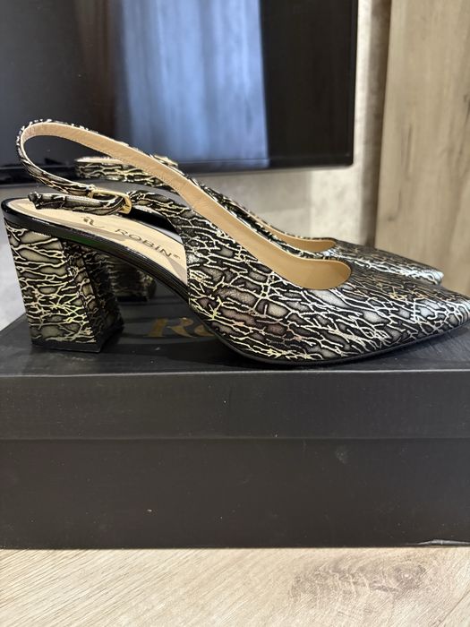 Продам туфли новые, кожанные