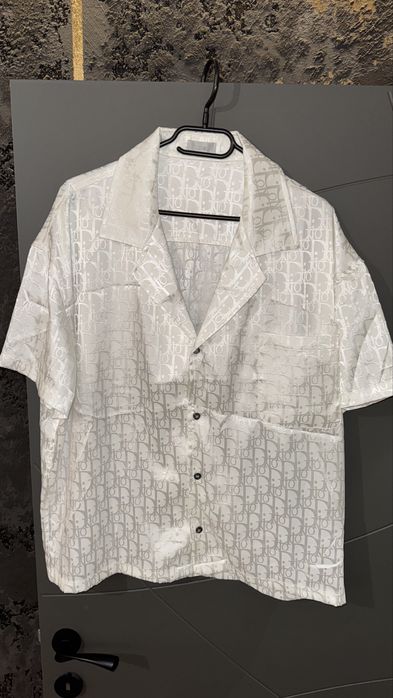 Мъжка Риза Christian Dior размер L - Бродация, Оригинал!