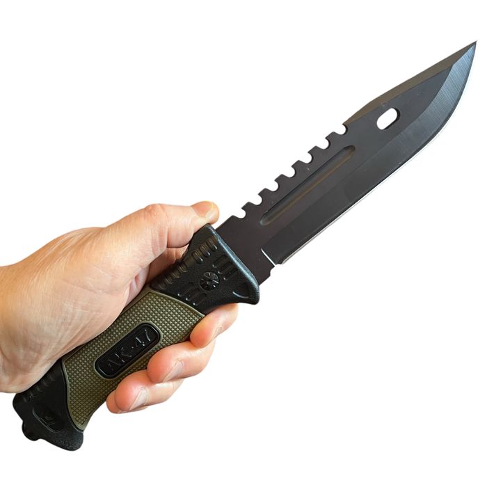 Тактически нож+компас+кремък+точило Байонет CS GO M9  Лов Туризъм