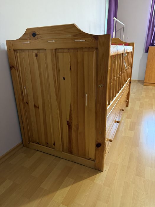 Детско легло - дървено