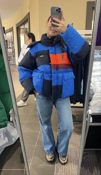 Женский пуховик Lacoste