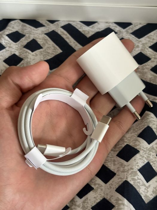 Зарядка оригинал айфон адаптер шнур тайпси кабель