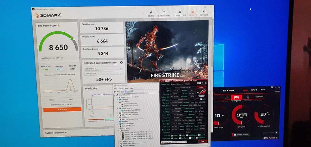 Placa video Zotac GTX 780 OC 3GB GDDR5 384-bit LA 250 RON