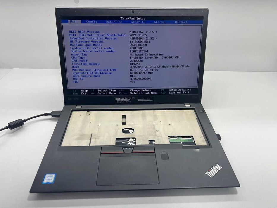 Laptop SH Piese/Incomplet Lenovo Thinkpad T470s