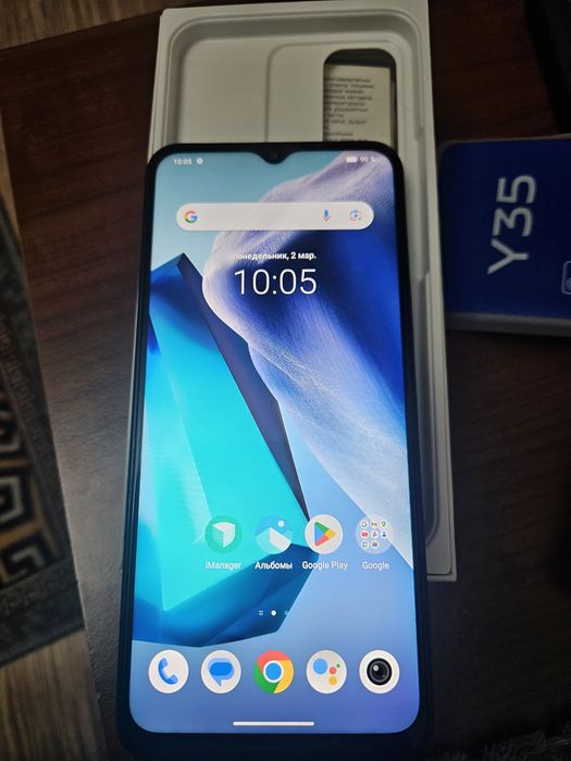 Продам vivo Y35 4/64 ГБ