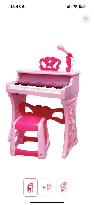Продам пианино за 15 новое . Купили ребенку и она вообще не играла .