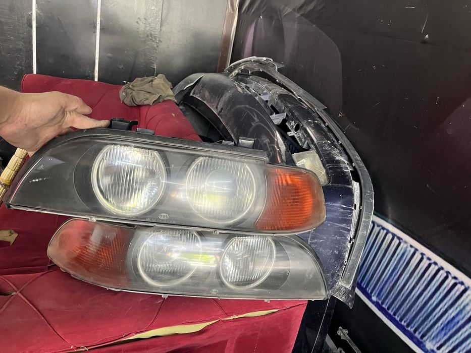 Бмв е39 фар оригиналы жақсы жағдайда