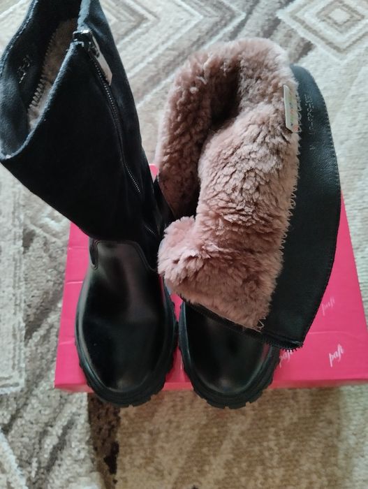 Зимние сапоги для девочки+подарок