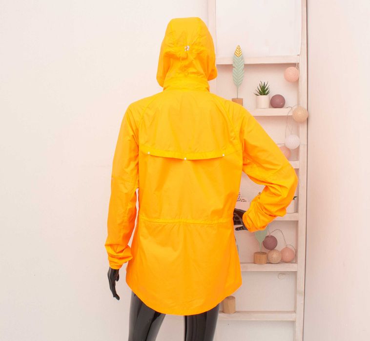 Nike оригинално дамско яке оранжево с качулка ветровка горница L