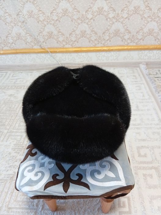 Норковая шапка мужская