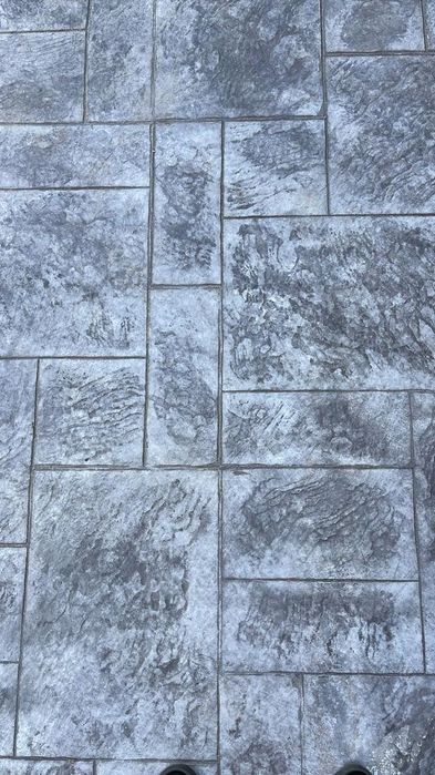 Beton amprentat elicopterizat casă gard construcții pavaj tencuială pavele decorativa ieftin amenajări terase curți lac întreținere piatra