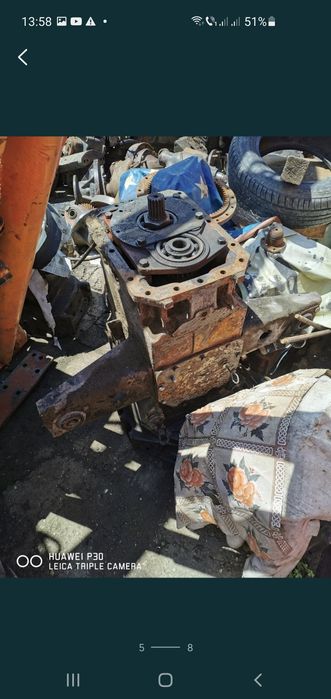 Reductor , carcasa , grup 4x4 tractor Fiat