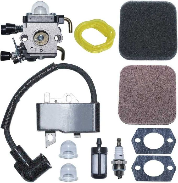 НОВ! Карбуратор + Бобина комплект за Stihl FS75 / FS80 / FS85