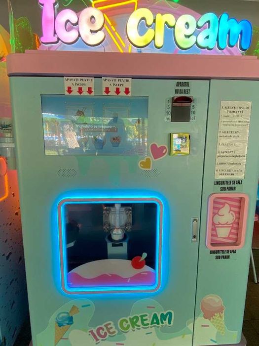 Masina Automata Inghetata-VENDING MACHINE