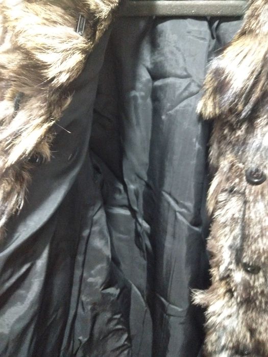 Късо дамско кожено палто