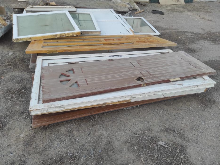 Терезе, есіктер б/у, срочно - Тасбөгет