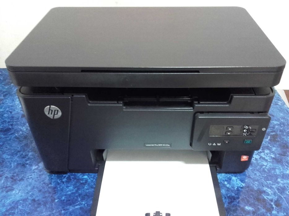 Като нов! Лазерен принтер, скенер, копир 3в1 HP LaserJet ProMFP M125а