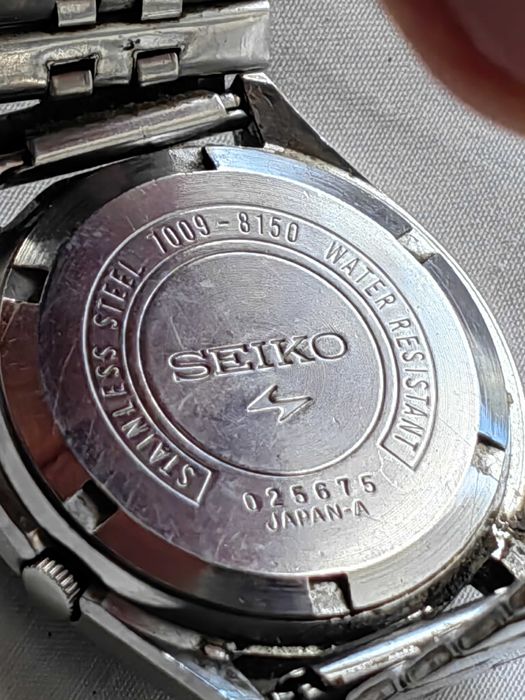 Оригинален Мъжки Ръчен Автоматичен Часовник SEIKO 5 1970те г