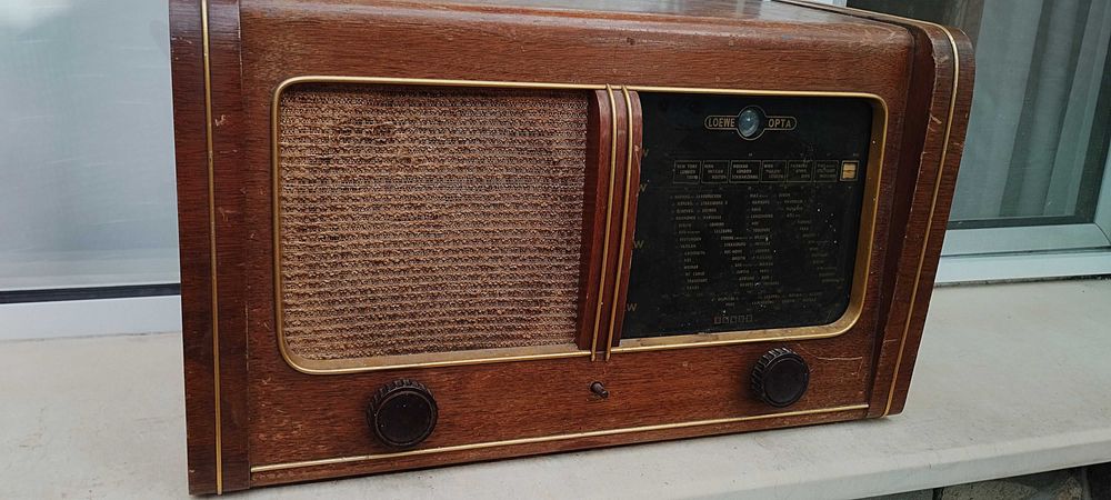 Лампово ретро  радио