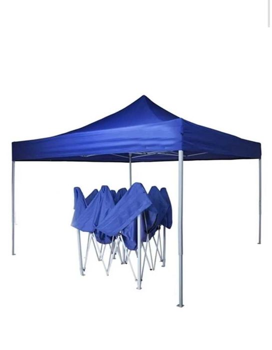 Сгъваема квадратна градинска шатра тип хармоника