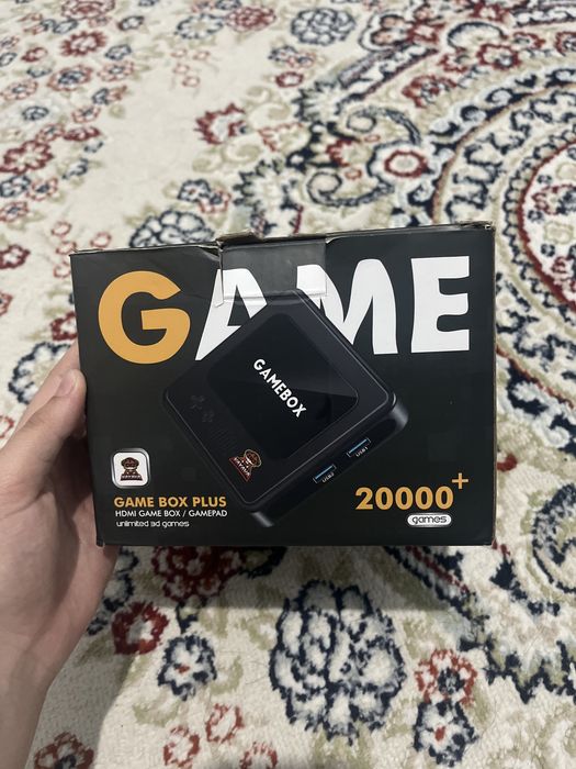 Game Box Plus 20000+ ойын | 2 джойстик | HDMI 64GB