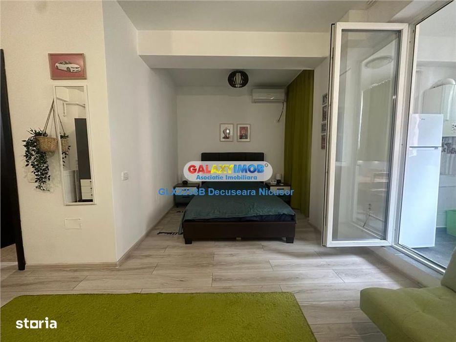 Studio Mobilat Utilat in Militari Residence 360 Euro