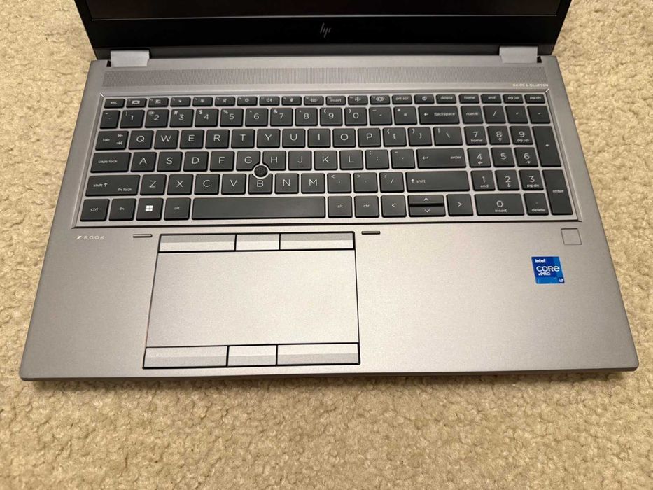 HP Laptop ZBook Fury G8 64GB RAM 15.6"  i7 2.5GHz 512GB SSD Nvidia RTX