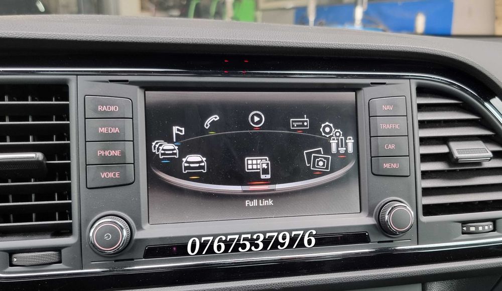 FullLink Waze Apple CarPlay/Android Auto Seat Cupra Leon,Arona,Ateca