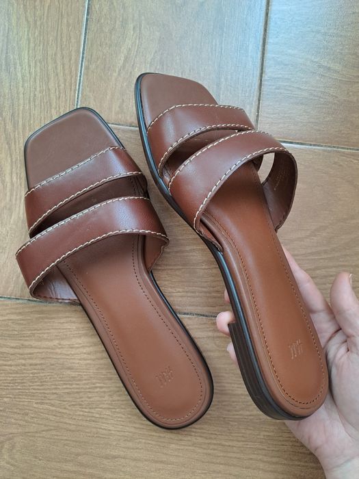 Papuci maro damă H&M