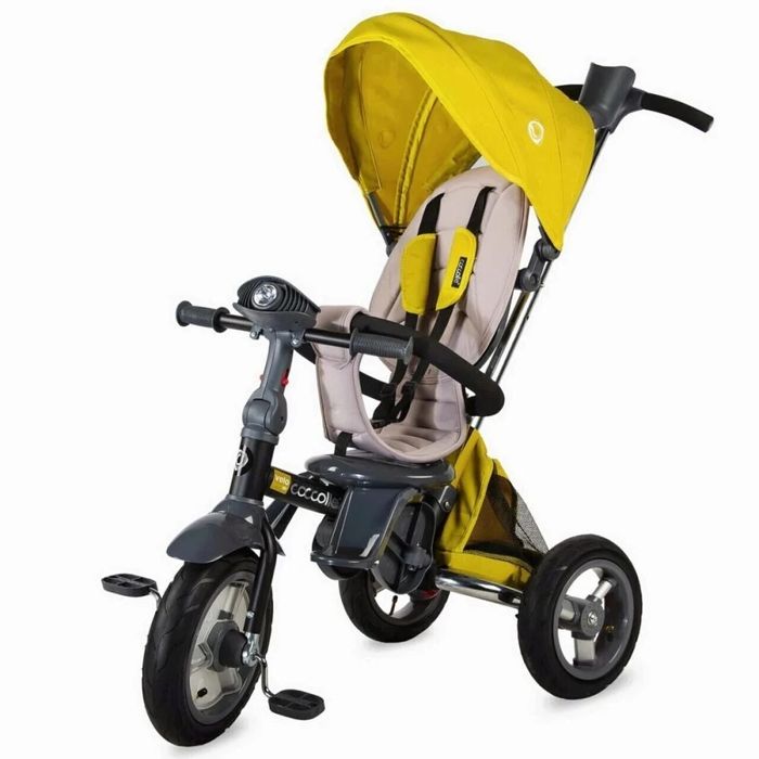 Tricicleta multifuncționala 4in 1 Coccolle Velo Air,mustar