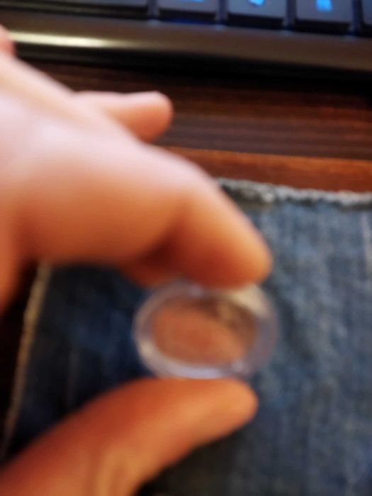 Перфектна за годините си 1 левъ 1910 в капсула