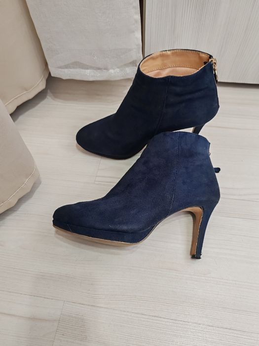Botine blu Fashion Style