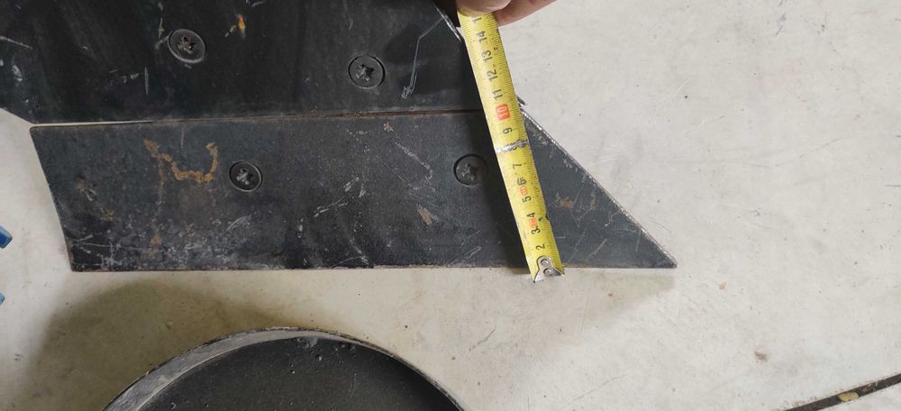 Plug pentru motocultor cu roata si reglaje