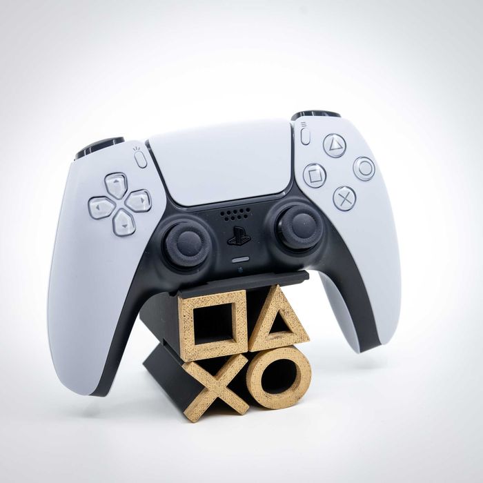 Stand Controller PS5 – Simboluri Vopsite Manual – Cadou Gamer