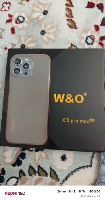 X 15 pro max сатинлади