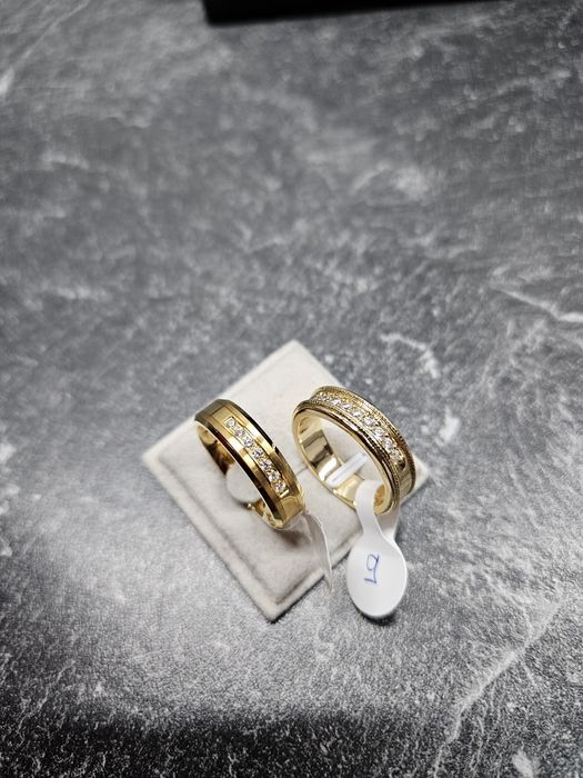 Verighete placate cu aur