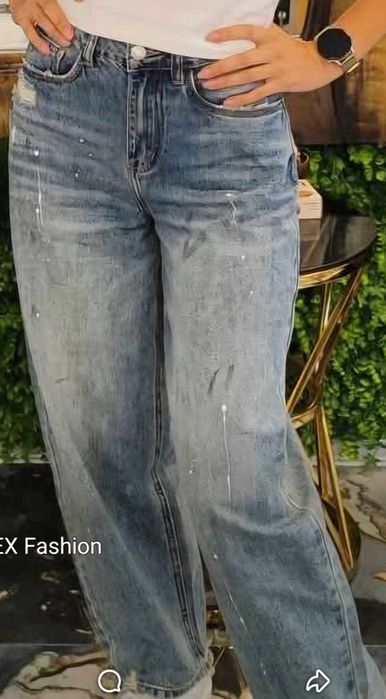 Дамски дънки балон