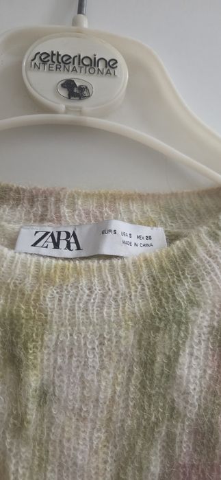 Pulover Zara din lana si alpaca ,marime S,stare foarte buna