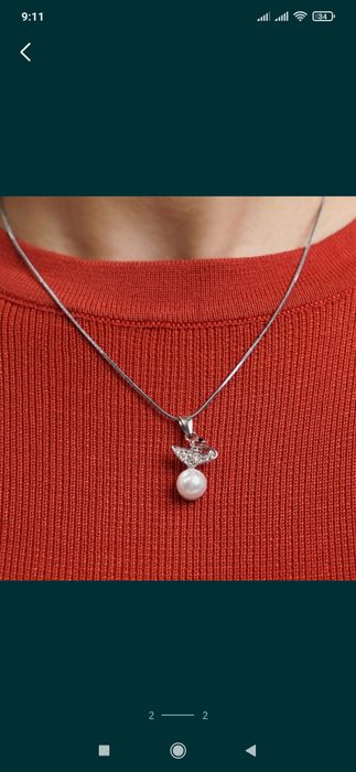 Новая женская цепочка Лебедь