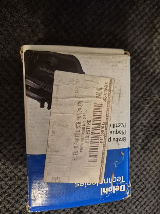 Plăcuțe frână spate Delphi LP2254 – Noi, originale