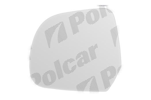 Geam oglinda Dacia Dokker, 11.20, Dacia Duster, 01.202012, Dacia Lodgy, 09.20, Nissan Leaf, 12.2012, partea Stanga, culoare sticla crom, sticla